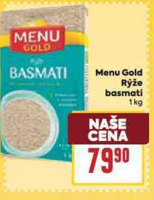 MENU GOLD RݎE BASMATI