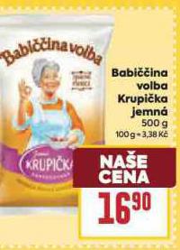 BABIINA VOLBA KRUPIKA JEMN