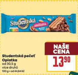 STUDENTSK PEE OPLATKA