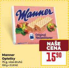 MANNER OPLATKY