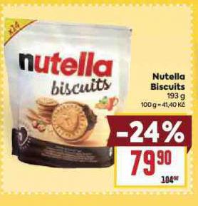 NUTELLA BISCUITS