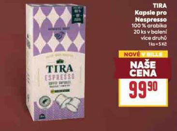 TIRA KAPSLE PRO NESPRESSO
