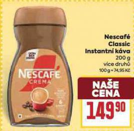 NESCAF CLASSIC INSTATN KVA
