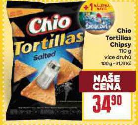 CHIO TORTILLAS CHIPSY