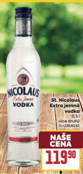 ST. NICOLAUS EXTRA JEMN VODKA