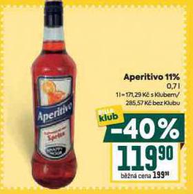 APERITIVO 11%