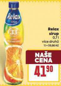 RELAX SIRUP