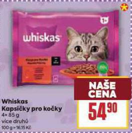 WHISKAS KAPSIKY PRO KOKY