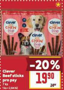 CLEVER BEEF STICKS PRO PSY