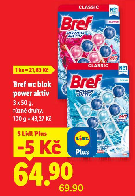 BREF WC BLOK POWER AKTIV