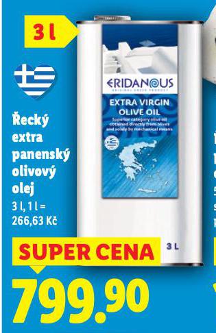 ECK EXTRA PANENSK OLIVOV OLEJ