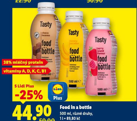 FOOD IN A BOTTLE