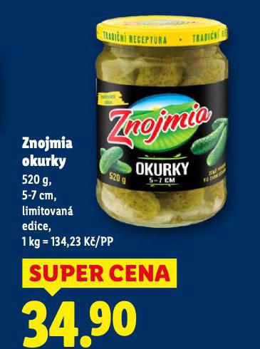 ZNOJMIA OKURKY