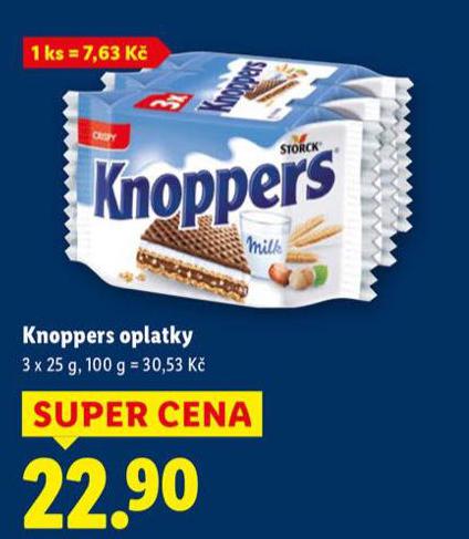 KNOPPERS OPLATKY