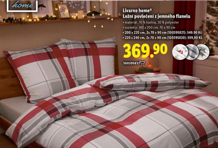 LIVARNO HOME LON POVLEEN Z JEMNHO FLANELU