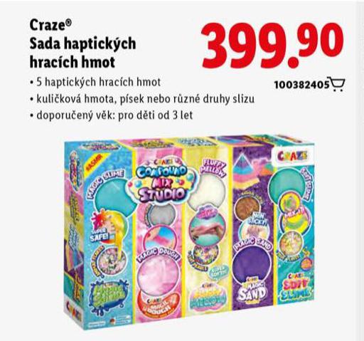 CRAZE SADA HAPTICKCH HRACCH HMOT