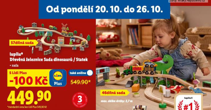 LUPILU DVN ELEZNICE SADA DINOSAUR