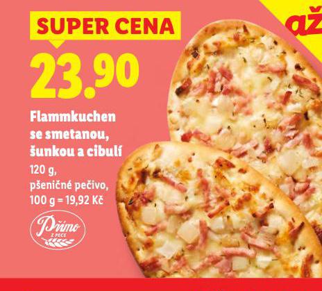 FLAMMKUCHEN SE SMETANOU, UNKOU A CIBUL