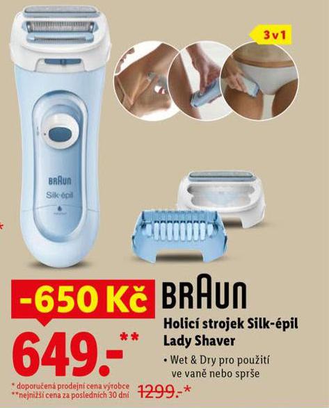 HOLC STROJEK SILK-PIL LADY SHAVER