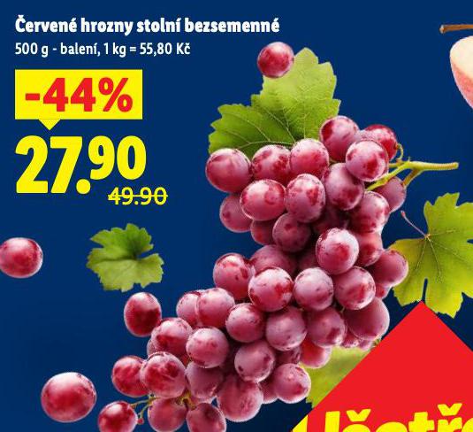 ERVEN HROZNY STOLN BEZSEMENN