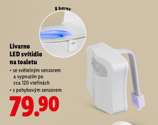 LIVARNO LED SVTIDLO NA TOALETU