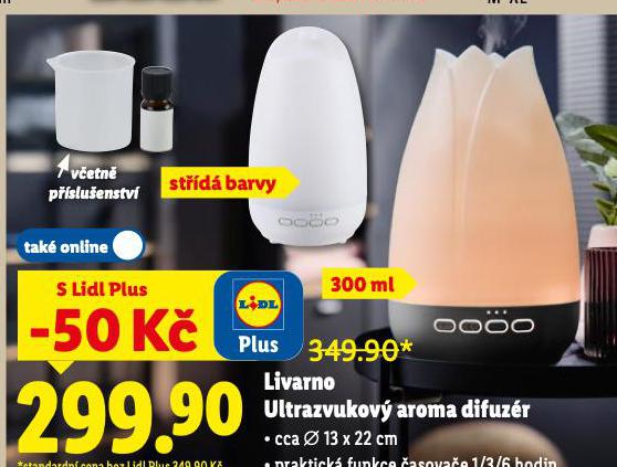 LIVARNO ULTRAZVUKOV AROMA DIFUZR