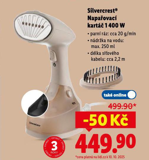 SILVERCREST NAPAOVAC KART