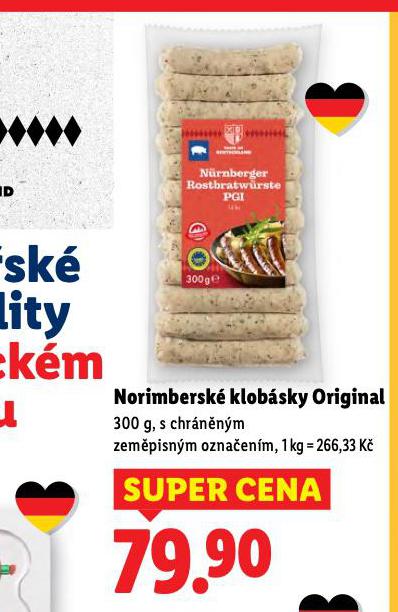 NORIMBERSK KLOBSKY ORIGINAL
