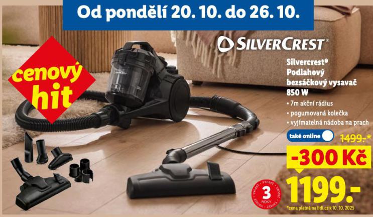 SILVERCREST PODLAHOV BEZSKOV VYSAVA
