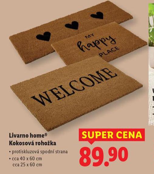 LIVARNO HOME KOKOSOV ROHOKA