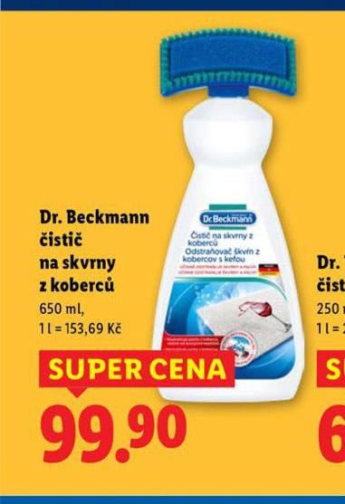 DR. BECKMANN ISTI NA SKVRNY Z KOBERC