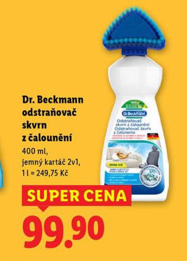 DR. BECKMANN ODSTRAOVA SKVRN Z ALOUNN