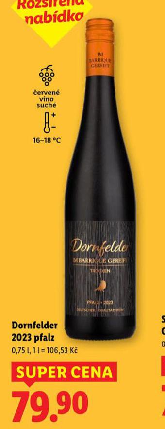 DORNFELDER 2023 PFALZ