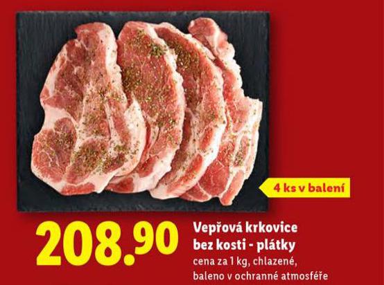 VEPOV KRKOVICE BEZ KOSTI - PLTKY
