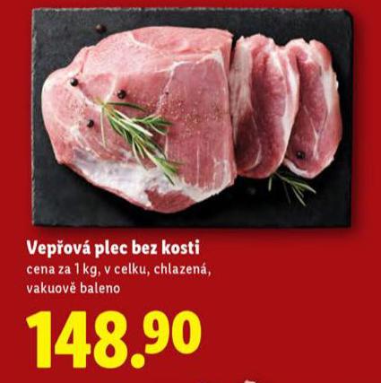 VEPOV PLEC BEZ KOSTI