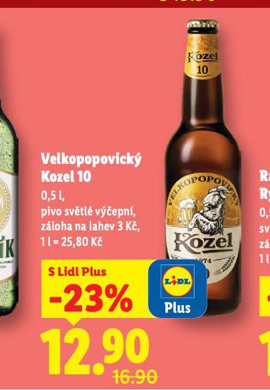 PIVO VELKOPOPOVICK KOZEL
