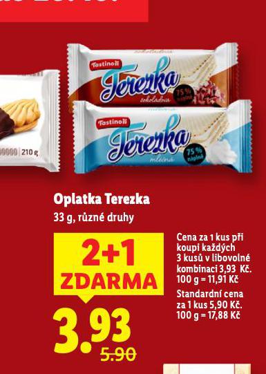 OPLATKA TEREZKA
