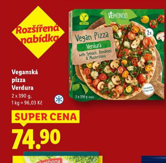 VEGANSK PIZZA VERDURA