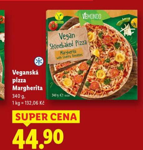 VEGANSK PIZZA MARGHERITA