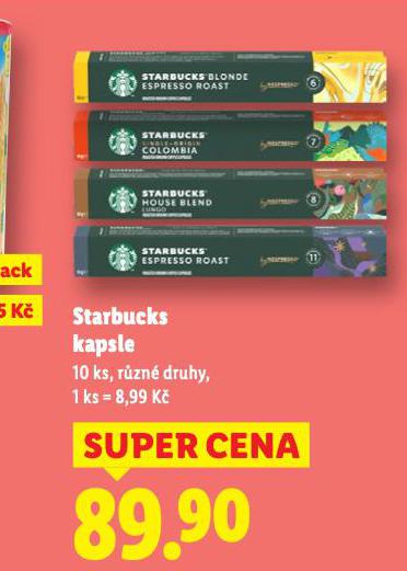 STARBUCKS KVOV KAPSLE