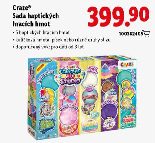 CRAZE SADA HAPTICKCH HRACCH HMOT
