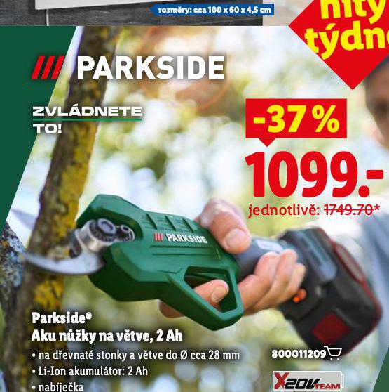 PARKSIDE AKU NَKY NA VTVE