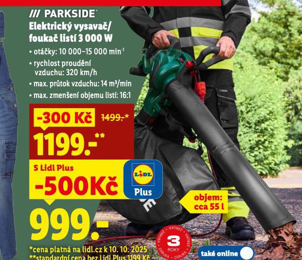 PARKSIDE ELEKTRICK VYSAVA