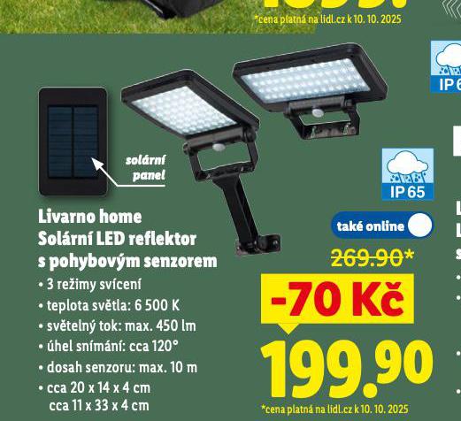 LIVARNO HOME SOLRN LED REFLEKTOR
