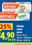 ELMEX JUNIOR DTSK ZUBN PASTA