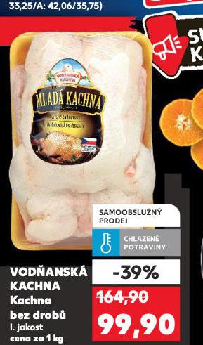VODANSK KACHNA BEZ DROB