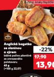 ANGLICKÁ BAGETKA SE SLANINOU A SÝREM