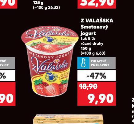 SMETANOV JOGURT Z VALASKA