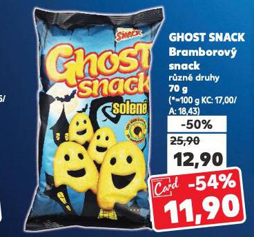 GHOST SNACK BRAMBOROV SNACK