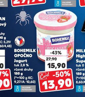 BOHEMILK OPONO JOGURT
